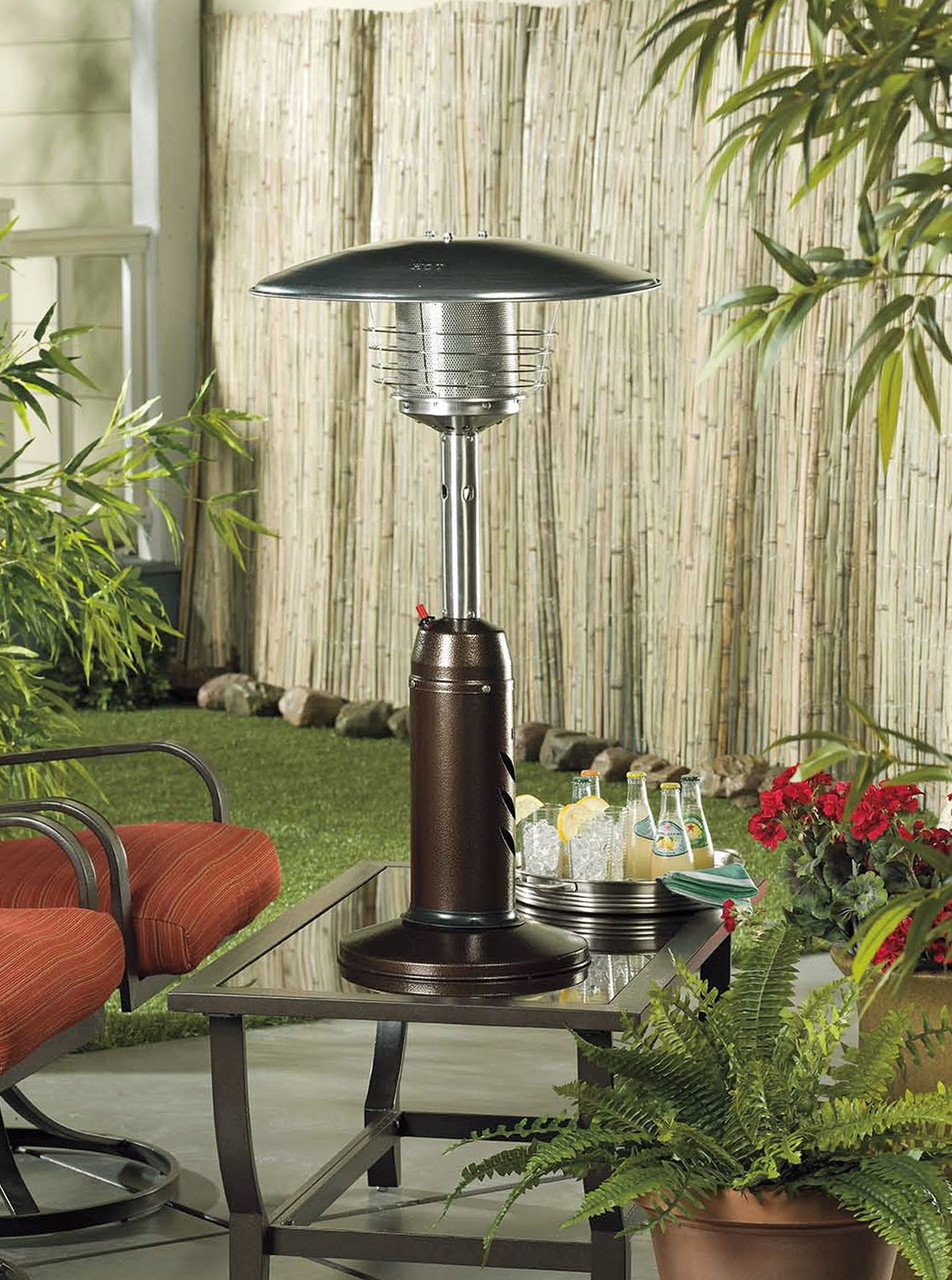 Dellonda Table For Tower Patio Heaters – Garden & Home Direct