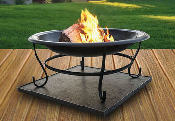 Safety When Using a Fire Pit on a Wood Deck