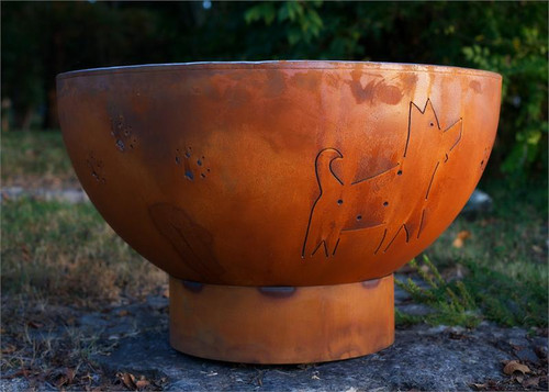 Fire Pit Art 36" Funky Dog - A Whimsical Look At Man's Best Friend - FD Fire Pits The Fire Pit Store Fire Pit Art 36" Funky Dog - A Whimsical Look At Man's Best Friend - FD Fire Pits The Fire Pit Store