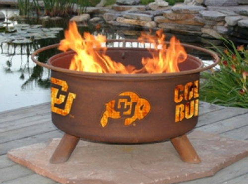 Patina Products - University of Colorado College Fire Pit - F223