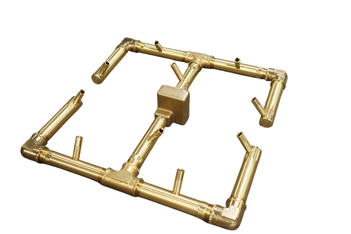 Warming Trends Crossfire Burner System Version 2 - 120K BTU Natural Gas or LP Burner 24" Plate - Key Valve Kit - CFB120NG-V2ALPL24CFLKV12 Fire Pit Gas Burner The Fire Pit Store Warming Trends Crossfire Burner System Version 2 - 120K BTU Natural Gas or LP Burner 24" Plate - Key Valve Kit - CFB120NG-V2ALPL24CFLKV12 Fire Pit Gas Burner The Fire Pit Store