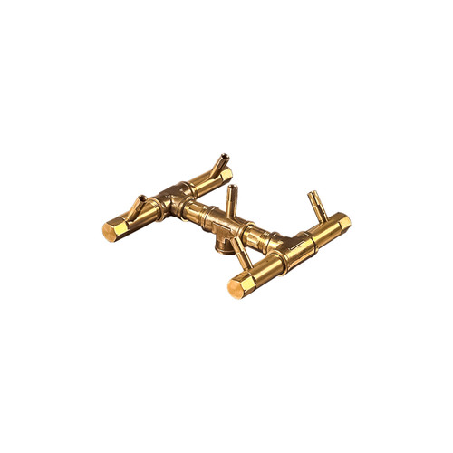 Warming Trends Crossfire 60K BTU Natural Gas or LP Burner, Key Valve and 18" Plate - CFB60ALPL18FLKV12 Fire Pit Gas Burner The Fire Pit Store Warming Trends Crossfire 60K BTU Natural Gas or LP Burner, Key Valve and 18" Plate - CFB60ALPL18FLKV12 Fire Pit Gas Burner The Fire Pit Store