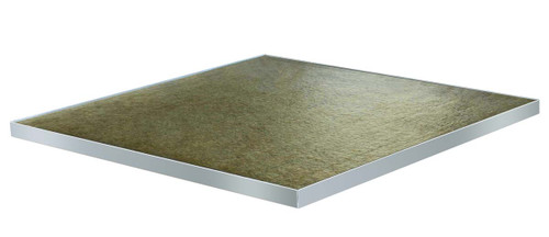 Deck Protect 24 inch by 24 inch Fire Pit Deck Pad and Rack - DP3002 Fire Pit Accessories The Fire Pit Store