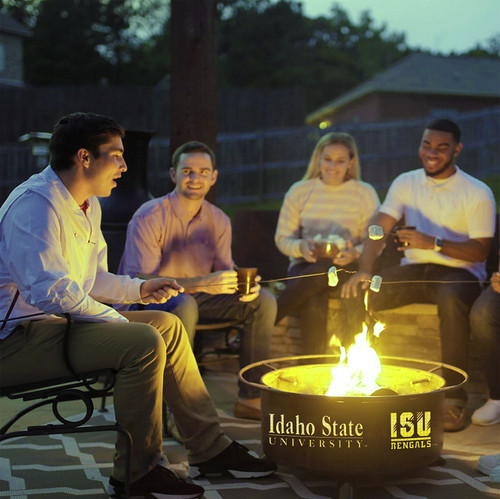 Patina Products - Idaho State University College Fire Pit - F412 4 Patina Products - Idaho State University College Fire Pit - F412 4