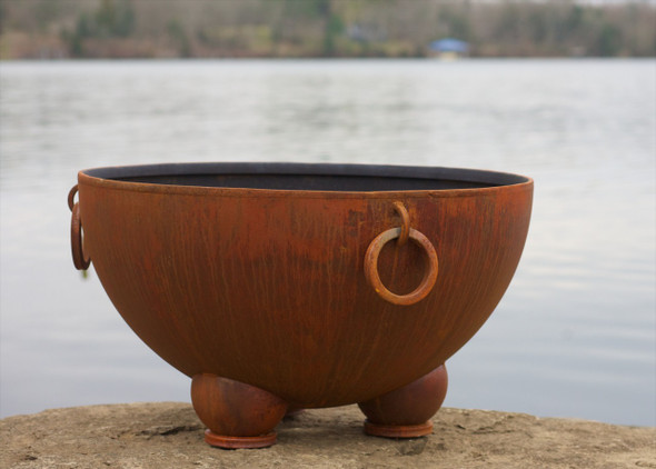Fire Pit Art 41" Nepal Fіrе Pit - Positive Energy - NP Fire Pits The Fire Pit Store Fire Pit Art 41" Nepal Fіrе Pit - Positive Energy - NP Fire Pits The Fire Pit Store