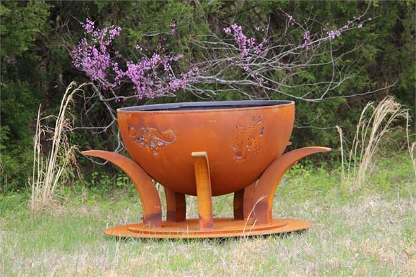 Fire Pit Art - Africa's Big Five - Big5 Fire Pits The Fire Pit Store