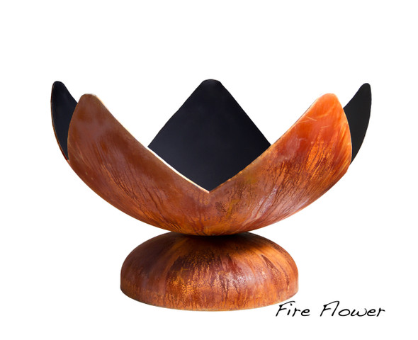 Ohio Flame Fire Flower Artisan Bowl 37" Diameter Fire Pit Patina Finish - OF37ABFF Iron Fire Pit - Steel Fire Pit The Fire Pit Store Ohio Flame Fire Flower Artisan Bowl 37" Diameter Fire Pit Patina Finish - OF37ABFF Iron Fire Pit - Steel Fire Pit The Fire Pit Store