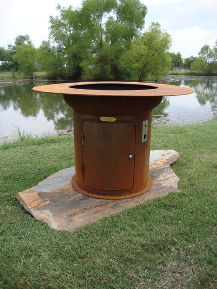 Fire Pit Art Base Only For Propane Fire Pits - SATGASBASE  The Fire Pit Store