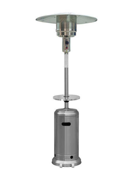 TFPS Patio Heaters 87'" Stainless Steel Patio Heater with Table - TFPS-HLDS01-BST Patio Heater The Fire Pit Store TFPS Patio Heaters 87'" Stainless Steel Patio Heater with Table - TFPS-HLDS01-BST Patio Heater The Fire Pit Store