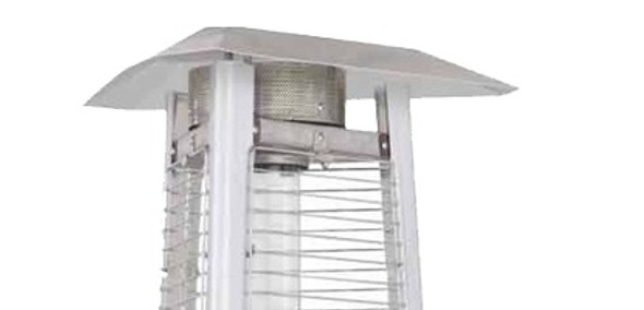 TFPS Patio Heaters 94" Tall Commercial Triangle Glass Tube Heater - Stainless Steel Patio Heater - TFPS-HLDS01-CGTSS Patio Heater The Fire Pit Store TFPS Patio Heaters 94" Tall Commercial Triangle Glass Tube Heater - Stainless Steel Patio Heater - TFPS-HLDS01-CGTSS Patio Heater The Fire Pit Store