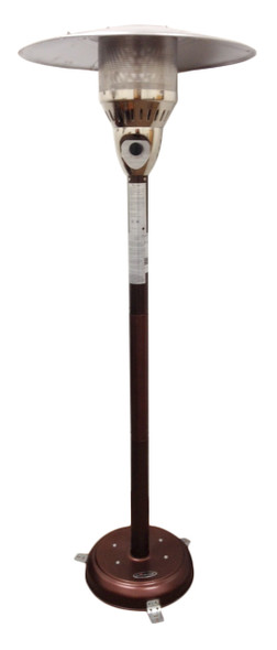 TFPS Patio Heaters 85" Tall Outdoor Natural Gas Hammered Bronz Patio Heater - TFPS-NG-HB Patio Heater The Fire Pit Store TFPS Patio Heaters 85" Tall Outdoor Natural Gas Hammered Bronz Patio Heater - TFPS-NG-HB Patio Heater The Fire Pit Store