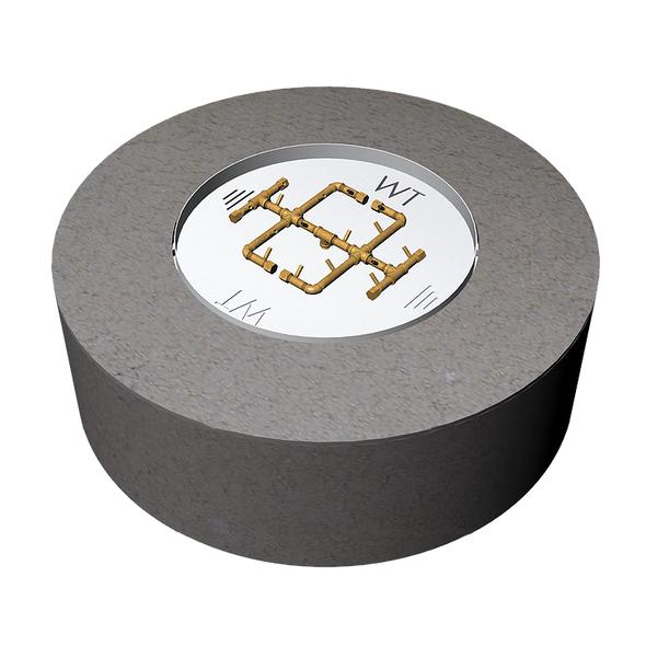 Ready to Finish Warming Trends DIY Fire Pit Kit 54 inch Round - Natural Gas or LP - FC54 Fire Pits The Fire Pit Store