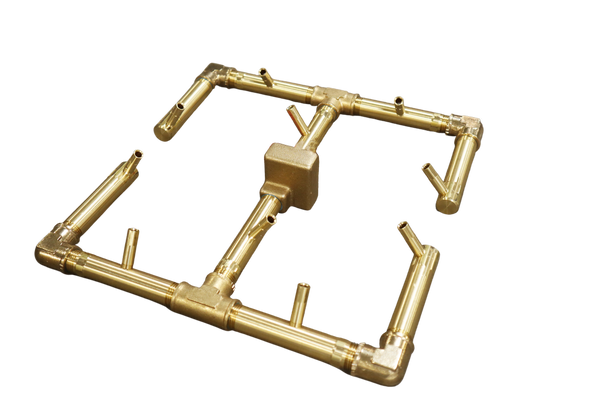 Warming Trends Crossfire Burner System Version 2 - 120K BTU Natural Gas or LP Burner 24" Plate - Key Valve Kit - CFB120NG-V2ALPL24CFLKV12 Fire Pit Gas Burner The Fire Pit Store Warming Trends Crossfire Burner System Version 2 - 120K BTU Natural Gas or LP Burner 24" Plate - Key Valve Kit - CFB120NG-V2ALPL24CFLKV12 Fire Pit Gas Burner The Fire Pit Store