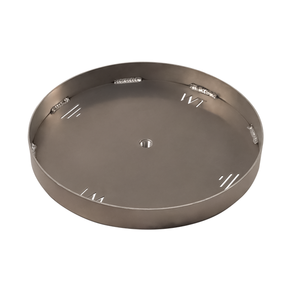 Warming Trends Custom 19 -23 inch - 1/8 inch Aluminum Pan for Cross Fire Gas Burner - ALPAN19-23 Fire Pit Gas Burner Plates and Pans The Fire Pit Store Warming Trends Custom 19 -23 inch - 1/8 inch Aluminum Pan for Cross Fire Gas Burner - ALPAN19-23 Fire Pit Gas Burner Plates and Pans The Fire Pit Store