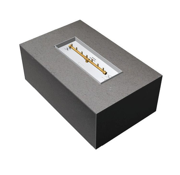 Ready to Finish Warming Trends DIY Fire Pit Kit 48 inch Rectangle - Natural Gas or LP - FR4830 Fire Pits The Fire Pit Store Ready to Finish Warming Trends DIY Fire Pit Kit 48 inch Rectangle - Natural Gas or LP - FR4830 Fire Pits The Fire Pit Store