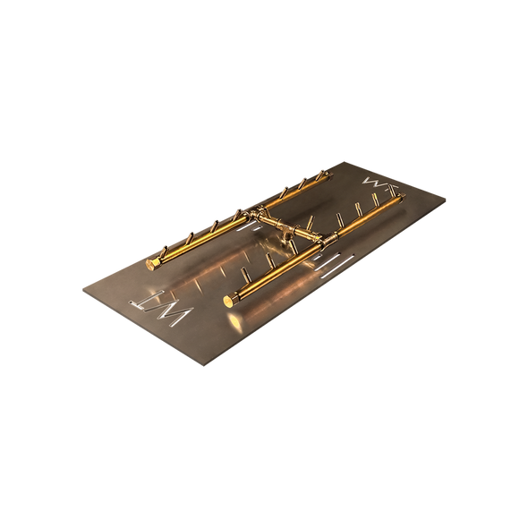 Warming Trends Crossfire 160K BTU 9 inch x 24 inch H-Style Burner System Natural Gas or LP Fire Pit Gas Burner The Fire Pit Store Warming Trends Crossfire 160K BTU 9 inch x 24 inch H-Style Burner System Natural Gas or LP Fire Pit Gas Burner The Fire Pit Store