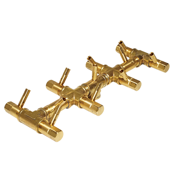 Warming Trends Crossfire CFBT110 - 5” x 13.75” Tree-Style Brass Burner System Fire Pit Gas Burner The Fire Pit Store Warming Trends Crossfire CFBT110 - 5” x 13.75” Tree-Style Brass Burner System Fire Pit Gas Burner The Fire Pit Store