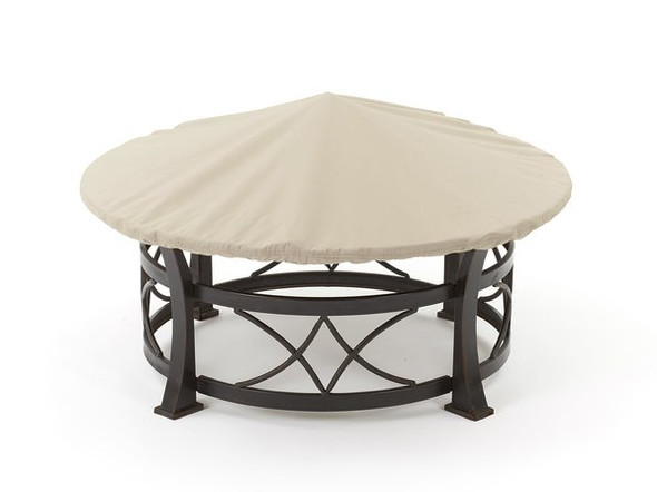 Round Fire Pit Cover - Durable Khaki or Charcoal - 42 - 48 inches - F51 Fire Pit Covers The Fire Pit Store Round Fire Pit Cover - Durable Khaki or Charcoal - 42 - 48 inches - F51 Fire Pit Covers The Fire Pit Store
