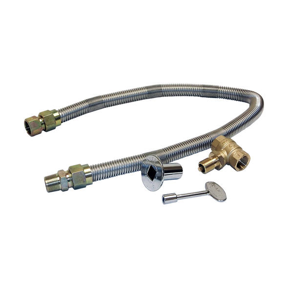 Warming Trends Crossfire 140K BTU Octagonal Natural Gas or LP Burner System 18" Plate with Hose and Key Valve - CFBO140ALPL18CFLKV34FIT180 Fire Pit Gas Burner Systems The Fire Pit Store 1 Warming Trends Crossfire 140K BTU Octagonal Natural Gas or LP Burner System 18" Plate with Hose and Key Valve - CFBO140ALPL18CFLKV34FIT180 Fire Pit Gas Burner Systems The Fire Pit Store 1