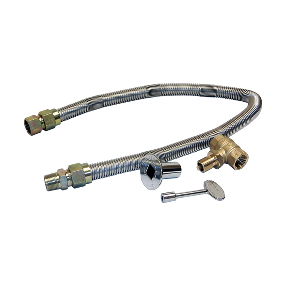 Warming Trends Crossfire 330 BTU Triangular CROSSFIRE™ Brass Burner - CFBTRI330 Fire Pit Gas Burner The Fire Pit Store 1