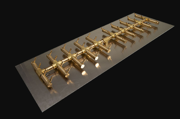 Warming Trends CFBDT400 Double Tree-Style CROSSFIRE™ Brass Burner System Natural Gas or LP CFBDT400NGALPL5018DFLKV34FIT300 Fire Pit Gas Burner The Fire Pit Store Warming Trends CFBDT400 Double Tree-Style CROSSFIRE™ Brass Burner System Natural Gas or LP CFBDT400NGALPL5018DFLKV34FIT300 Fire Pit Gas Burner The Fire Pit Store