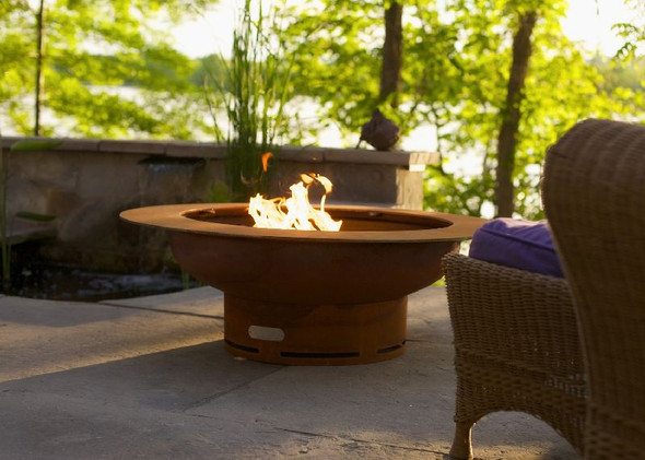 Fire Pit Art Saturn Custom 48" Natural Gas Fire Pit - SATGAS10 Gas Fire Pit The Fire Pit Store Fire Pit Art Saturn Custom 48" Natural Gas Fire Pit - SATGAS10 Gas Fire Pit The Fire Pit Store