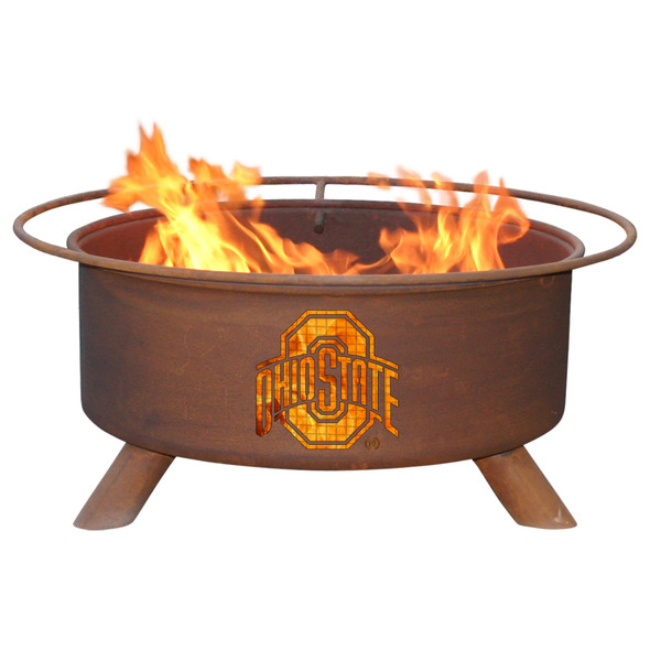 Patina Products - Ohio State University College Fire Pit - F415 1 Patina Products - Ohio State University College Fire Pit - F415 1