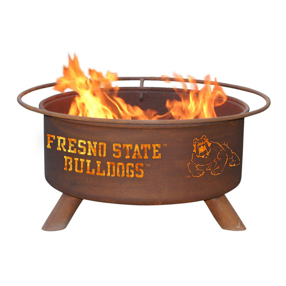 Patina Products - Fresno State University College Fire Pit - F468 1 Patina Products - Fresno State University College Fire Pit - F468 1