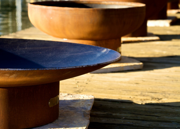 Fire Pit Art Asia 60" Low Flat Oriental Style - AS 60 Fire Pits The Fire Pit Store 4 Fire Pit Art Asia 60" Low Flat Oriental Style - AS 60 Fire Pits The Fire Pit Store 4