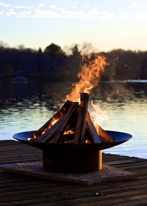 Fire Pit Art Asia 60" Low Flat Oriental Style - AS 60 Fire Pits The Fire Pit Store 5 Fire Pit Art Asia 60" Low Flat Oriental Style - AS 60 Fire Pits The Fire Pit Store 5