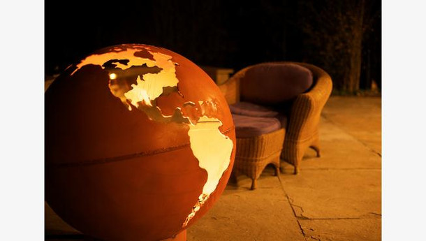 Fire Pit Art 36" Third Rock - Our Home - TR Fire Pits The Fire Pit Store 1