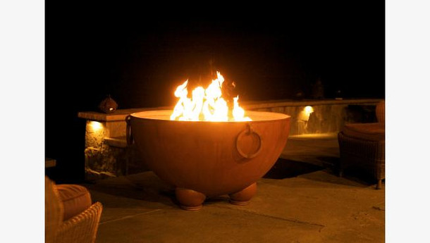 Fire Pit Art 41" Nepal Fіrе Pit - Positive Energy - NP Fire Pits The Fire Pit Store