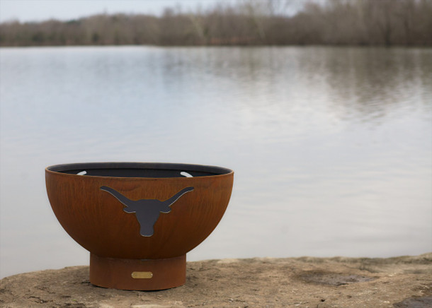 Fire Pit Art 36" Long Horn - The Heart Of Texas - LH Fire Pits The Fire Pit Store 2 Fire Pit Art 36" Long Horn - The Heart Of Texas - LH Fire Pits The Fire Pit Store 2