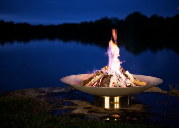 Fire Pit Art Bella Vita 46" Stainless Steel 1