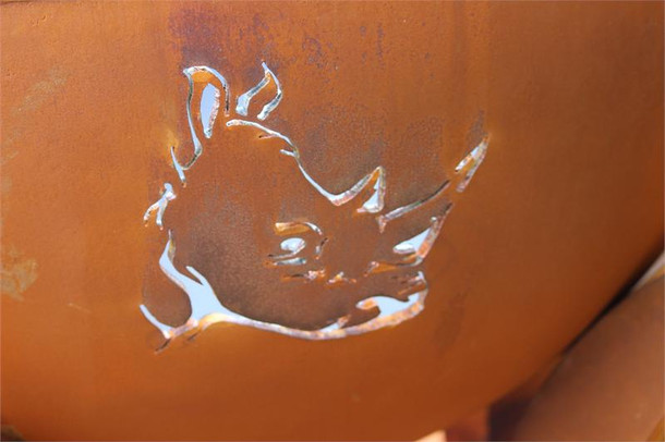 Fire Pit Art - Africa's Big Five - Big5 2