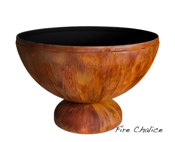Ohio Flame Chalice 37" Diameter Fire Pit Patina Finish - OF37ABFC Fire Pits The Fire Pit Store