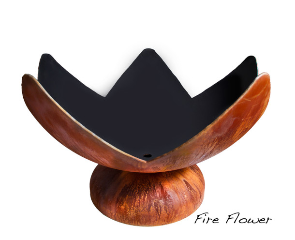 Ohio Flame Fire Flower Artisan Bowl 41" Diameter Fire Pit Patina Finish - OF41ABFF Iron Fire Pit - Steel Fire Pit The Fire Pit Store Ohio Flame Fire Flower Artisan Bowl 41" Diameter Fire Pit Patina Finish - OF41ABFF Iron Fire Pit - Steel Fire Pit The Fire Pit Store