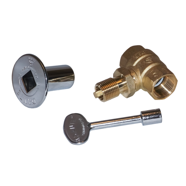 Warming Trends 3/4 inch Key Valve with Key and Plate - KV34 Fire Pit Gas Burner Line - Valves - Keys The Fire Pit Store Warming Trends 3/4 inch Key Valve with Key and Plate - KV34 Fire Pit Gas Burner Line - Valves - Keys The Fire Pit Store