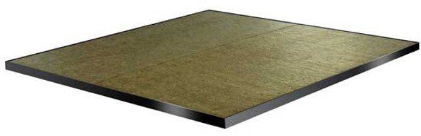 Deck Protect 16 inch by 16 inch Fire Pit Pad and Rack Black Deck Protect 16 inch by 16 inch Fire Pit Pad and Rack Black