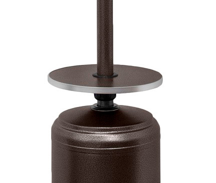TFPS Patio Heaters 87'" Hammered Bronze Patio Heater with Table - TFPS-HLDS01-CGT Patio Heater The Fire Pit Store