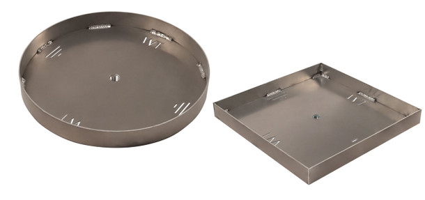 Warming Trends Custom 19 -23 inch - 1/8 inch Aluminum Pan for Cross Fire Gas Burner - ALPAN19-23 Fire Pit Gas Burner Plates and Pans The Fire Pit Store Warming Trends Custom 19 -23 inch - 1/8 inch Aluminum Pan for Cross Fire Gas Burner - ALPAN19-23 Fire Pit Gas Burner Plates and Pans The Fire Pit Store