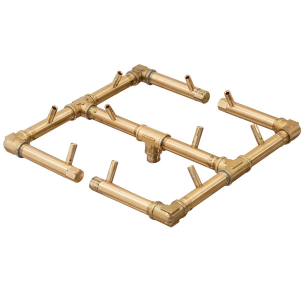 Ready to Finish Warming Trends DIY Fire Pit Kit 42 inch Octagonal - Natural Gas or LP - FO42 Fire Pits The Fire Pit Store 1