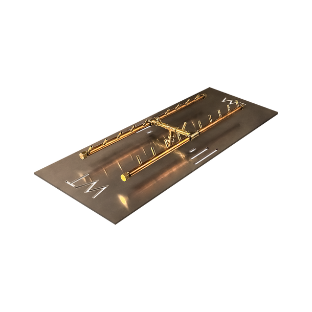 Warming Trends Crossfire 200K BTU 17 inch x 30 inch H-Style Burner System Natural Gas or LP Fire Pit Gas Burner The Fire Pit Store Warming Trends Crossfire 200K BTU 17 inch x 30 inch H-Style Burner System Natural Gas or LP Fire Pit Gas Burner The Fire Pit Store