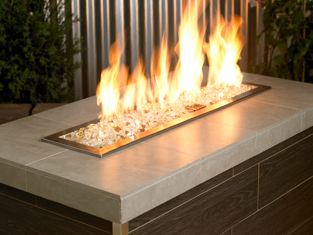 1/2 inch Gold Reflecting Premium Fire Glass Fire Pit Fire Glass The Fire Pit Store