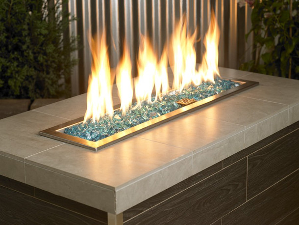 1/2 inch Azuria Classic Fire Glass Fire Pit Fire Glass The Fire Pit Store