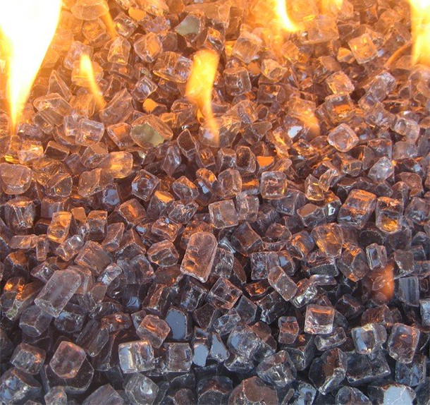 1/2 inch Gray Classic Fire Glass Fire Pit Fire Glass The Fire Pit Store 1/2 inch Gray Classic Fire Glass Fire Pit Fire Glass The Fire Pit Store