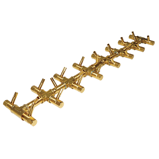 Warming Trends Crossfire CFBT230 - 7.5” x 30” Tree-Style Brass Burner System Fire Pit Gas Burner The Fire Pit Store Warming Trends Crossfire CFBT230 - 7.5” x 30” Tree-Style Brass Burner System Fire Pit Gas Burner The Fire Pit Store