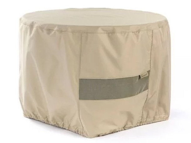 Round Fire Pit Cover - Durable Khaki or Charcoal - 36 inches x 25 inches - F27 Fire Pit Covers The Fire Pit Store Round Fire Pit Cover - Durable Khaki or Charcoal - 36 inches x 25 inches - F27 Fire Pit Covers The Fire Pit Store