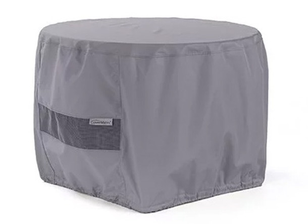 Round Fire Pit Cover - Durable Khaki or Charcoal - 36 inches x 25 inches - F27 Fire Pit Covers The Fire Pit Store Round Fire Pit Cover - Durable Khaki or Charcoal - 36 inches x 25 inches - F27 Fire Pit Covers The Fire Pit Store