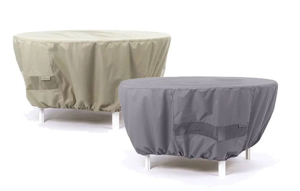 Round Fire Pit Cover - Durable Khaki or Charcoal - 72 inches x 30 inches - 401 Fire Pit Covers The Fire Pit Store Round Fire Pit Cover - Durable Khaki or Charcoal - 72 inches x 30 inches - 401 Fire Pit Covers The Fire Pit Store